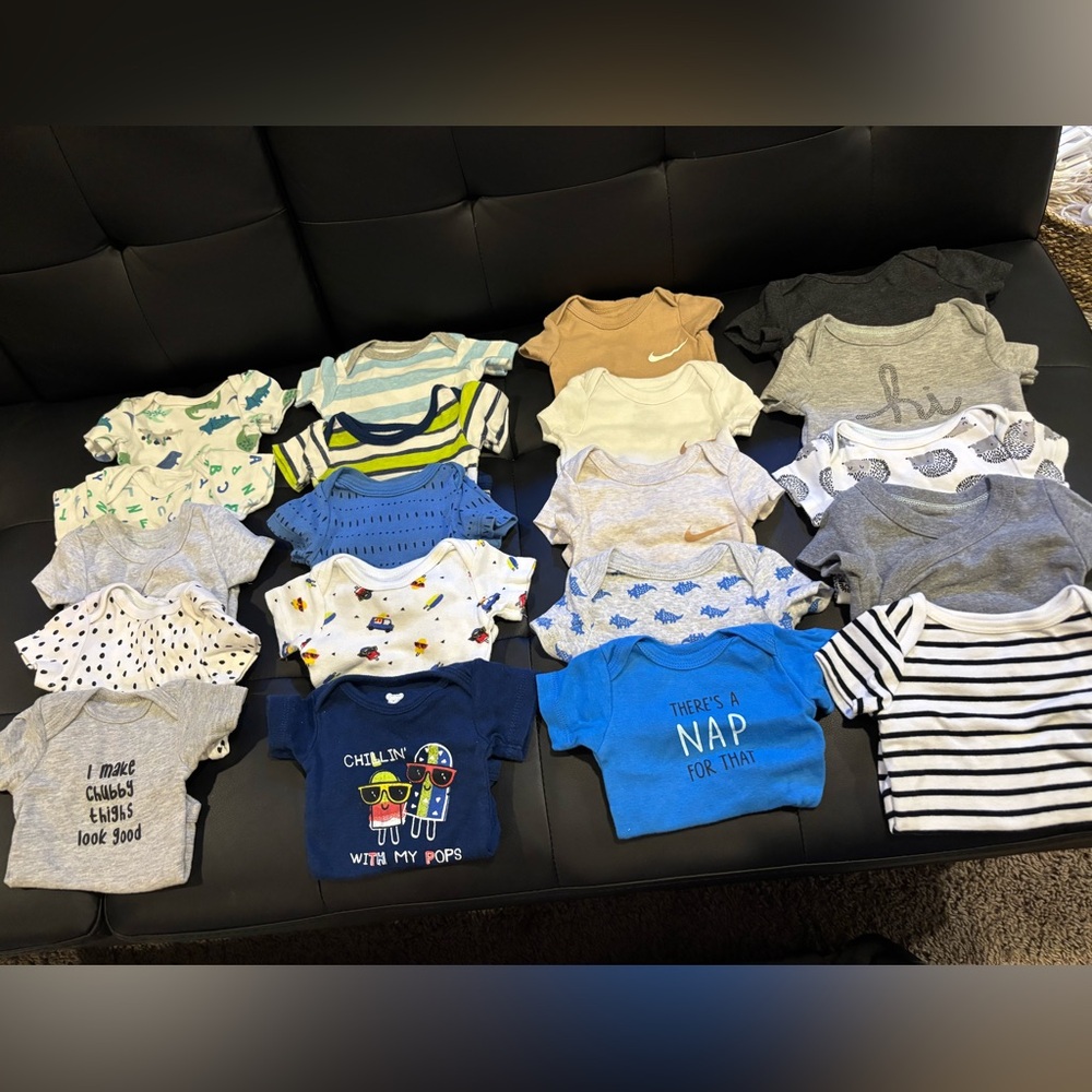 Baby boy clothing bundle - newborn